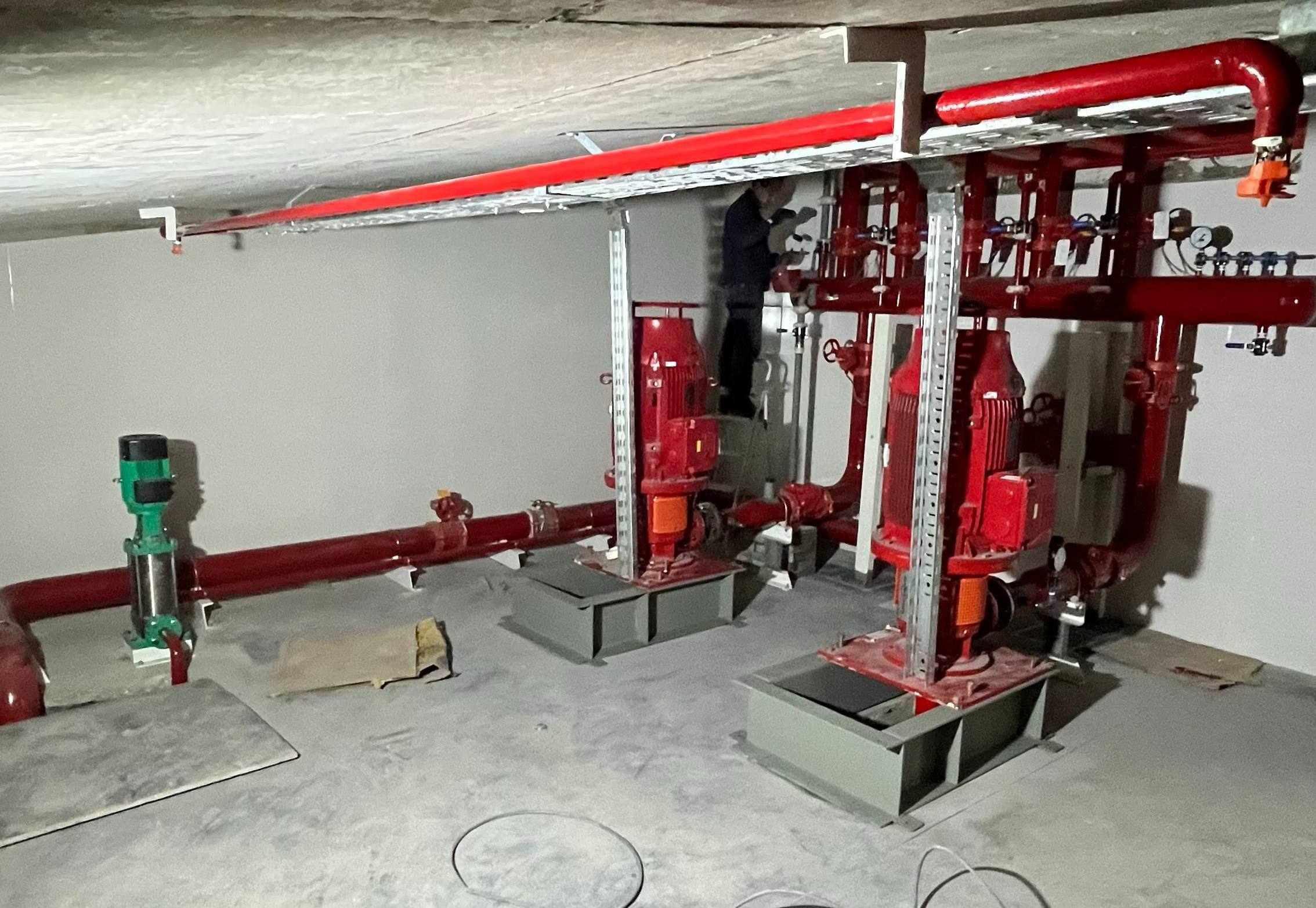 Sala de bombas contra incendio
